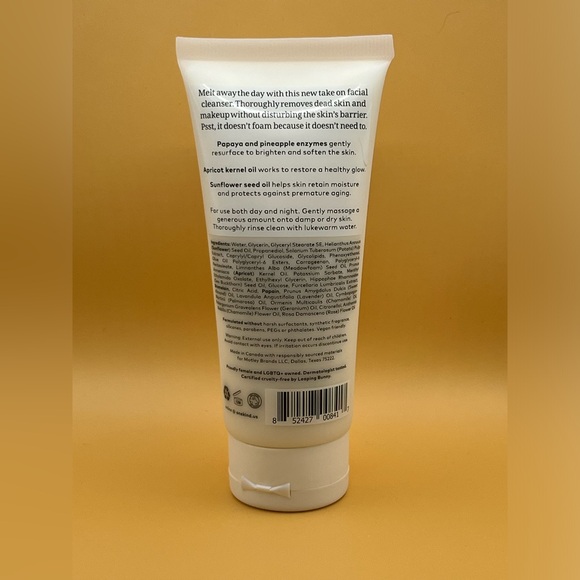 Onekind - Clean Slate Gentle Cleansing Cream - Tropical Fruit Enzymes - Picture 2 of 2